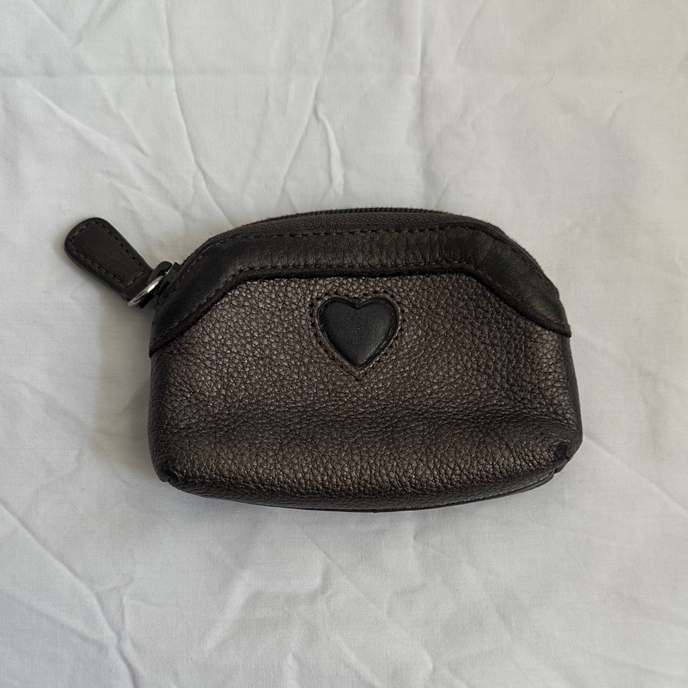Brighton Mini Leather Heart Coin Purse